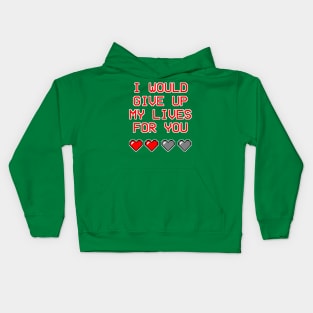 Gamer in Love Kids Hoodie